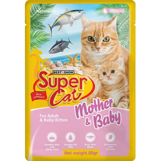 SUPER CAT MOTHER & BABY 85 GR